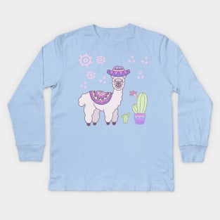 Alpaca Kids Long Sleeve T-Shirt